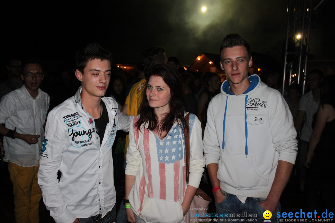 Schlossseefest 2012 mit Feuerwerk: Salem am Bodensee, 28.07.2012