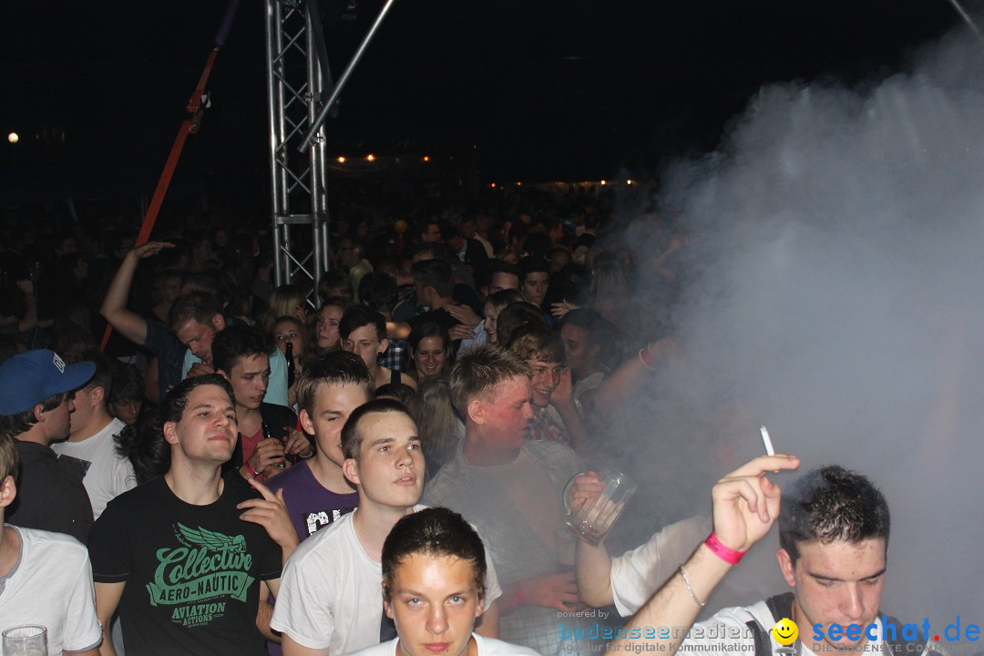 Schlossseefest 2012 mit Feuerwerk: Salem am Bodensee, 28.07.2012