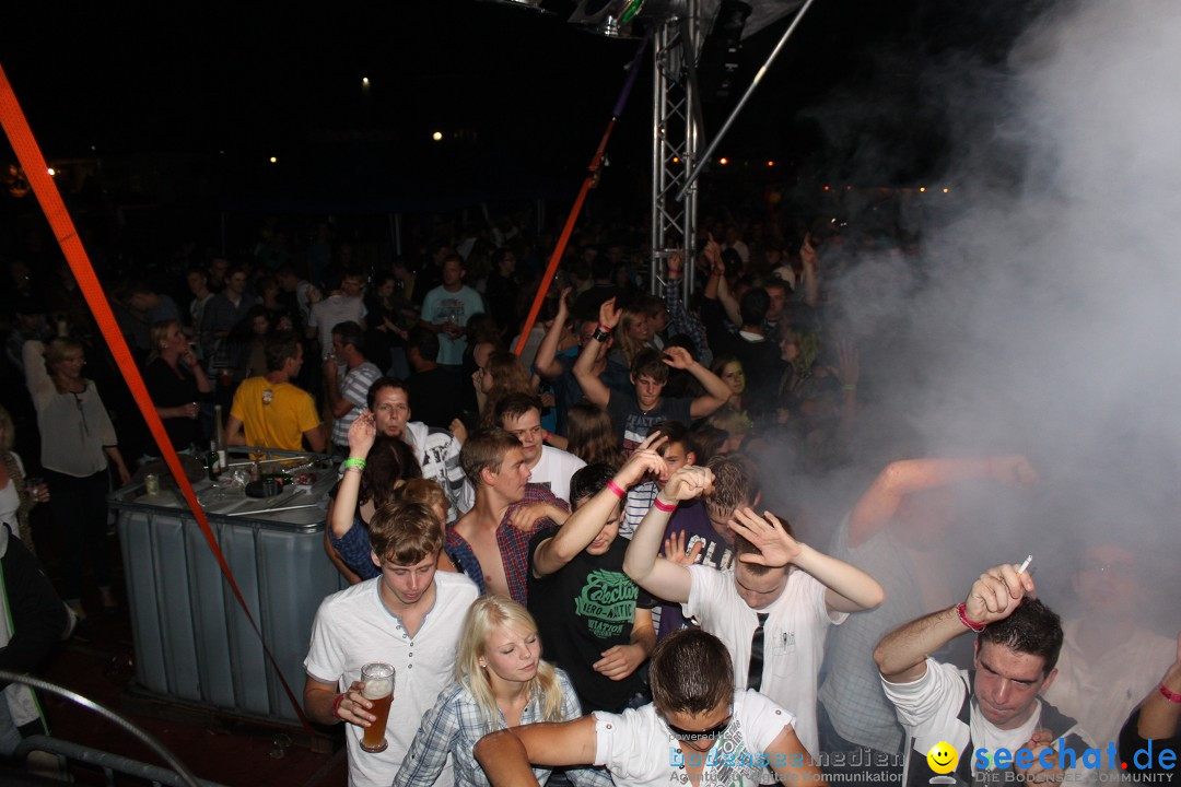 Schlossseefest 2012 mit Feuerwerk: Salem am Bodensee, 28.07.2012