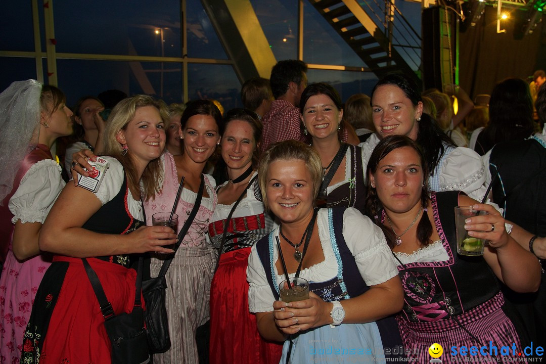 Partyschiff: Lederhosen und Dirndl: Friedrichshafen am Bodensee, 04.08.2012