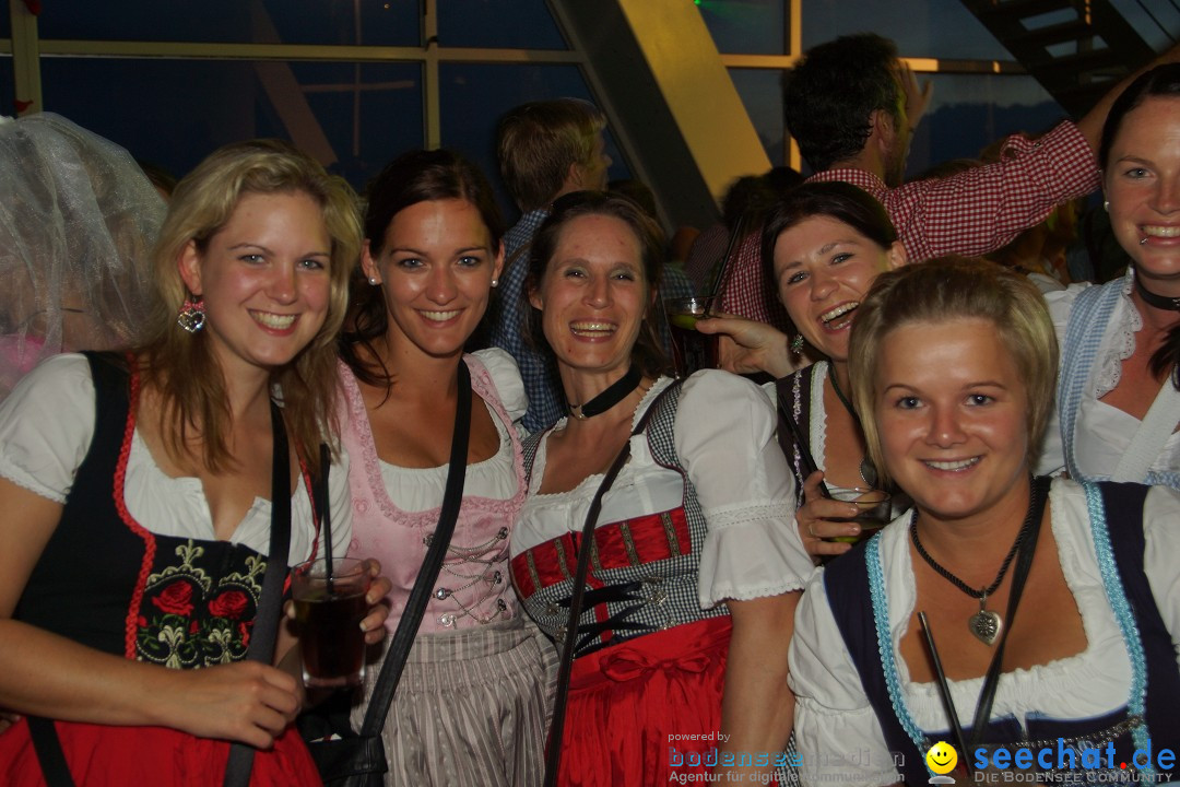 Partyschiff: Lederhosen und Dirndl: Friedrichshafen am Bodensee, 04.08.2012