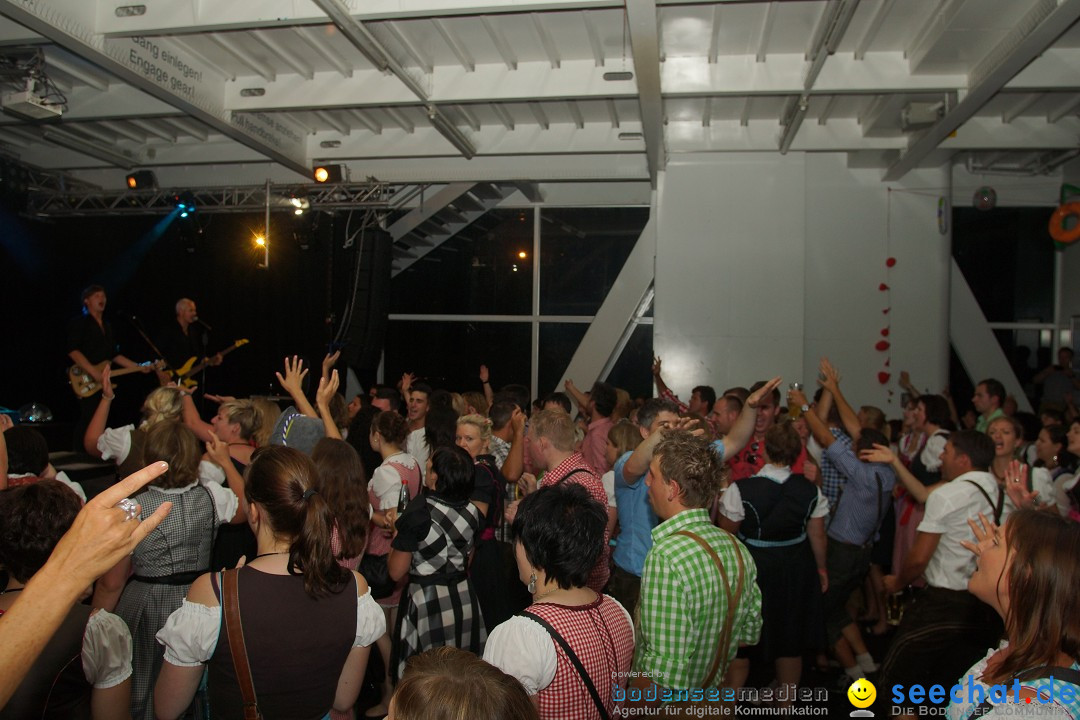 Partyschiff: Lederhosen und Dirndl: Friedrichshafen am Bodensee, 04.08.2012