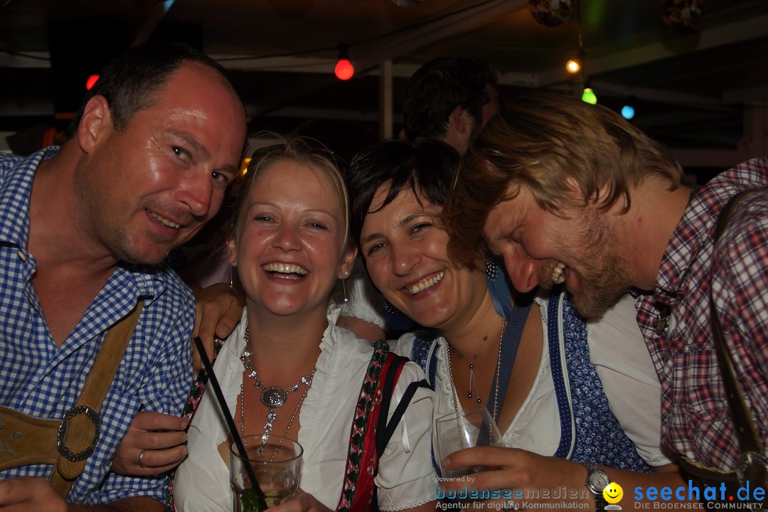 Partyschiff: Lederhosen und Dirndl: Friedrichshafen am Bodensee, 04.08.2012