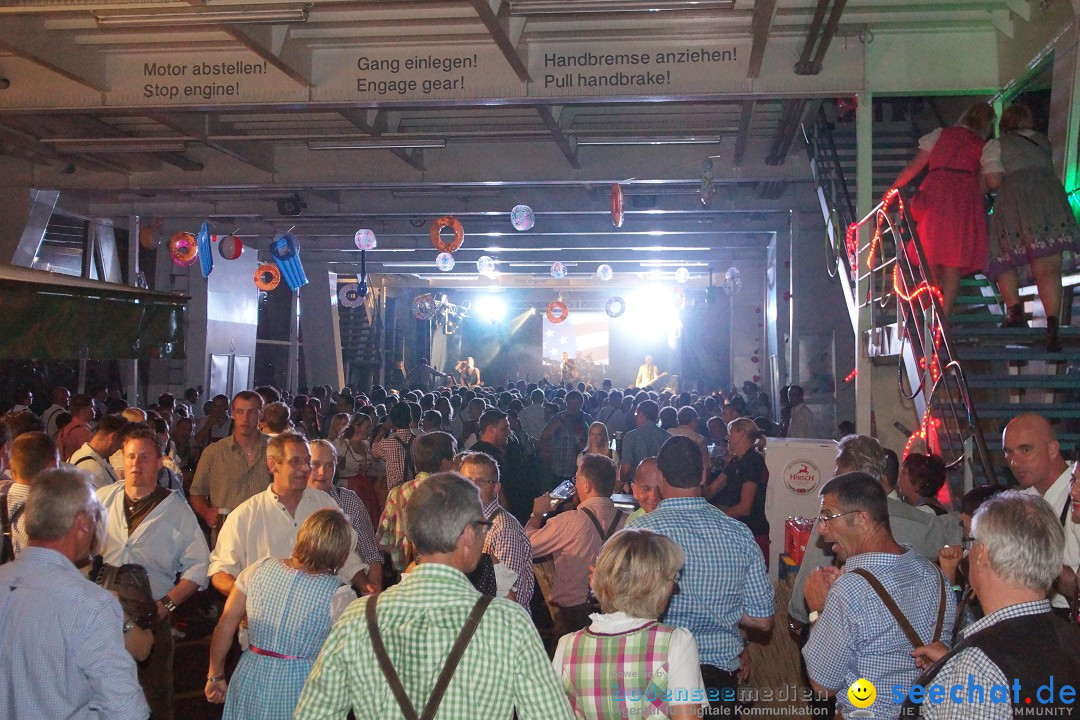 Partyschiff: Lederhosen und Dirndl: Friedrichshafen am Bodensee, 04.08.2012