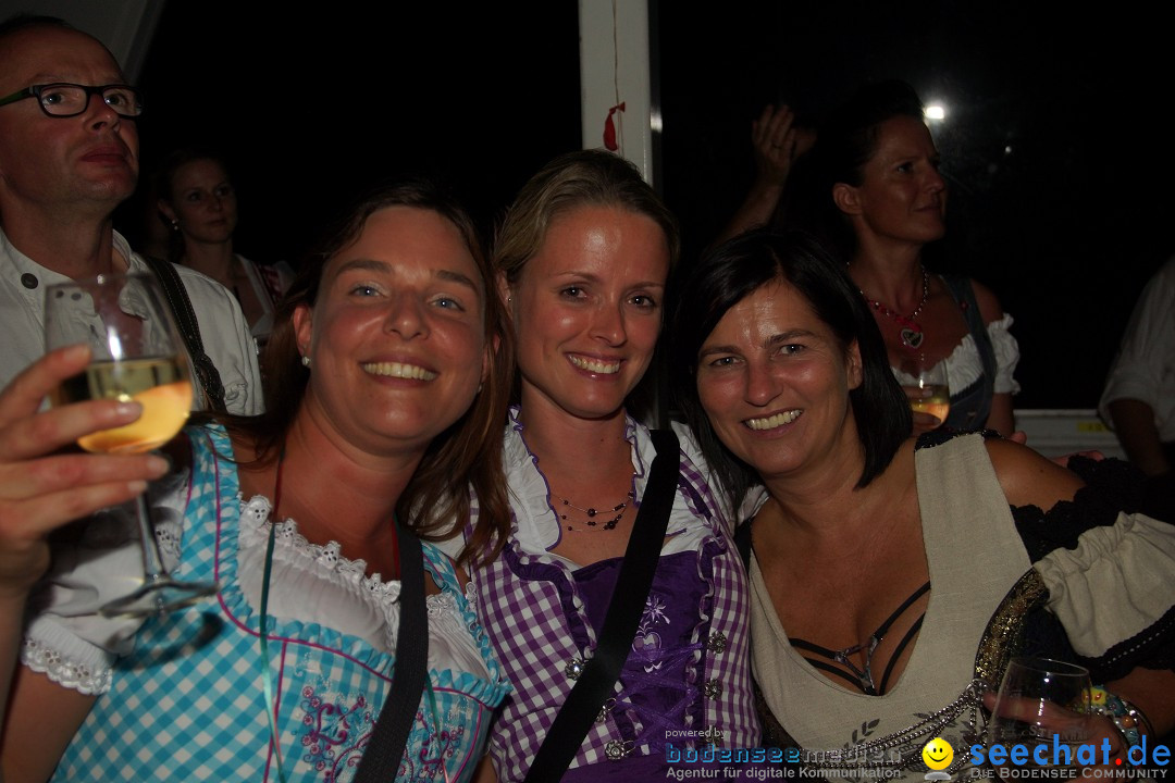 Partyschiff: Lederhosen und Dirndl: Friedrichshafen am Bodensee, 04.08.2012