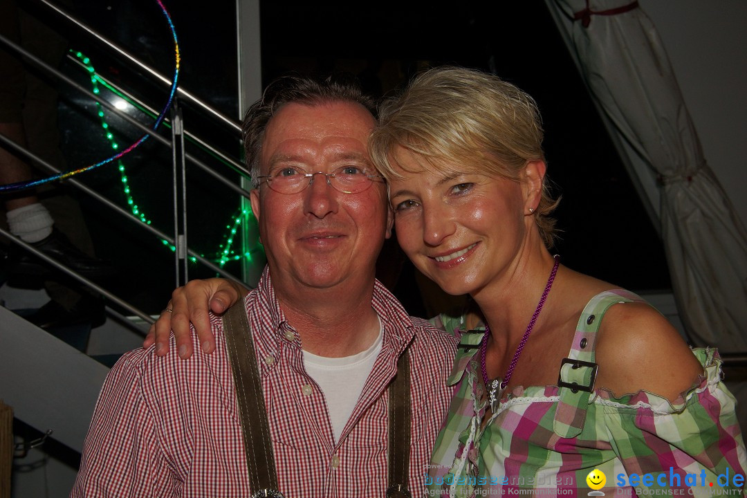 Partyschiff: Lederhosen und Dirndl: Friedrichshafen am Bodensee, 04.08.2012