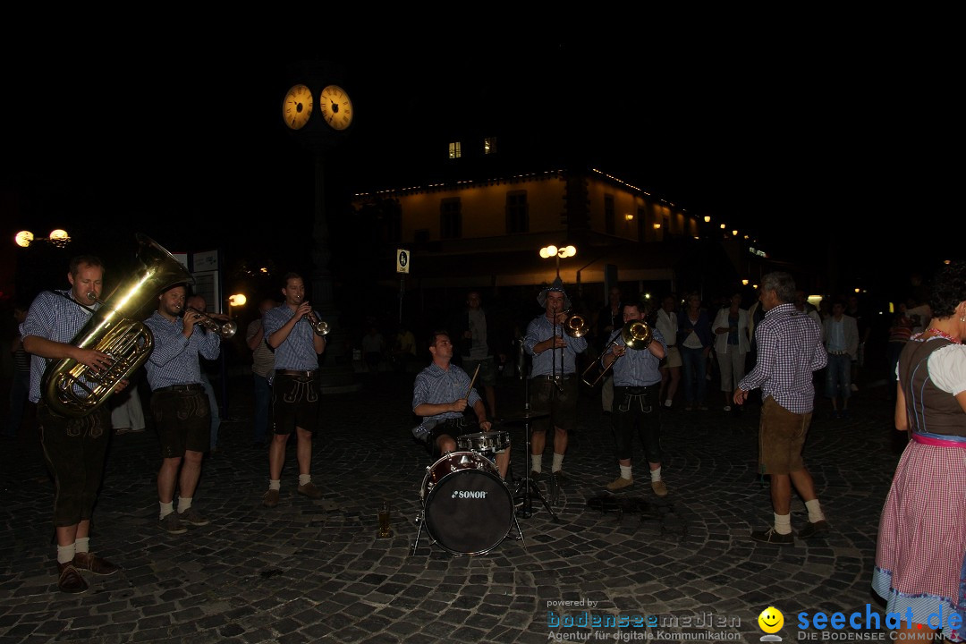 Partyschiff: Lederhosen und Dirndl: Friedrichshafen am Bodensee, 04.08.2012