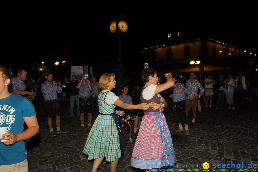 Partyschiff: Lederhosen und Dirndl: Friedrichshafen am Bodensee, 04.08.2012