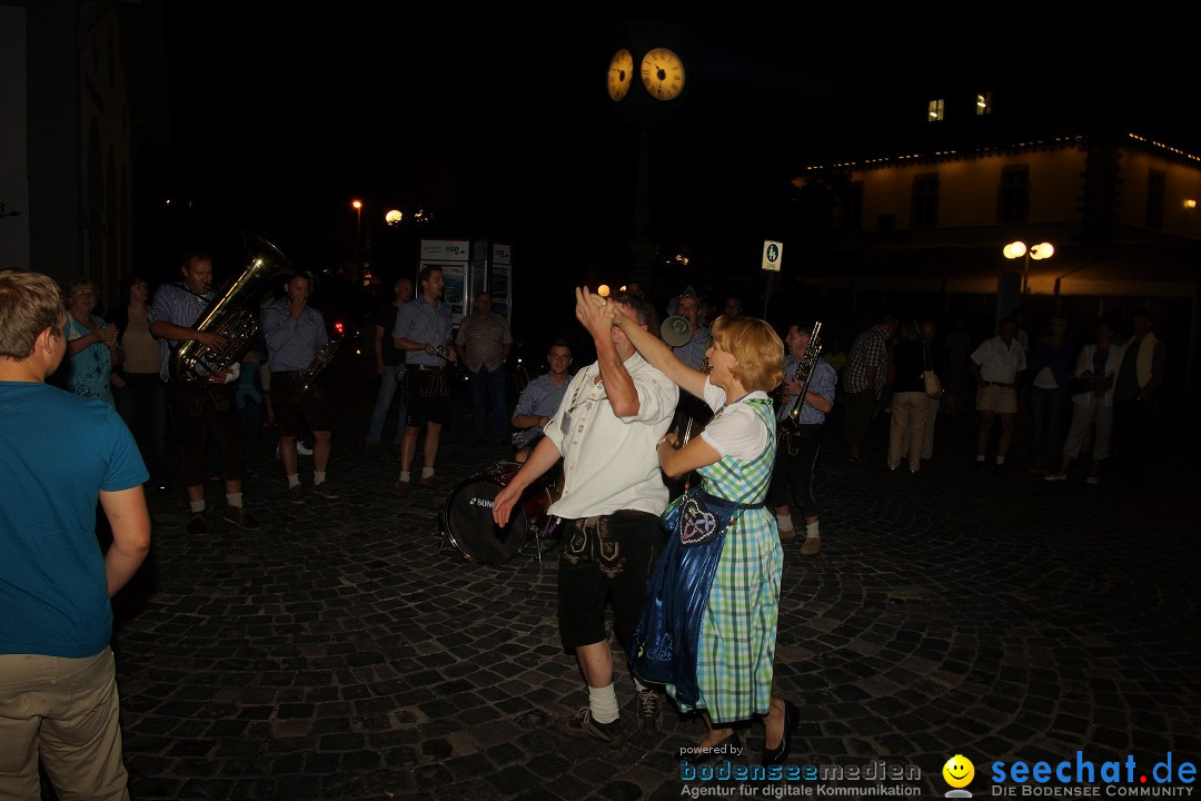 Partyschiff: Lederhosen und Dirndl: Friedrichshafen am Bodensee, 04.08.2012