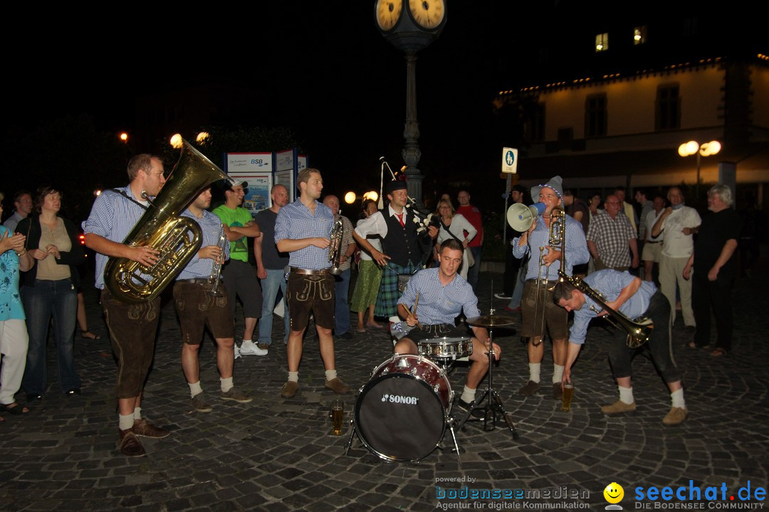 Partyschiff: Lederhosen und Dirndl: Friedrichshafen am Bodensee, 04.08.2012