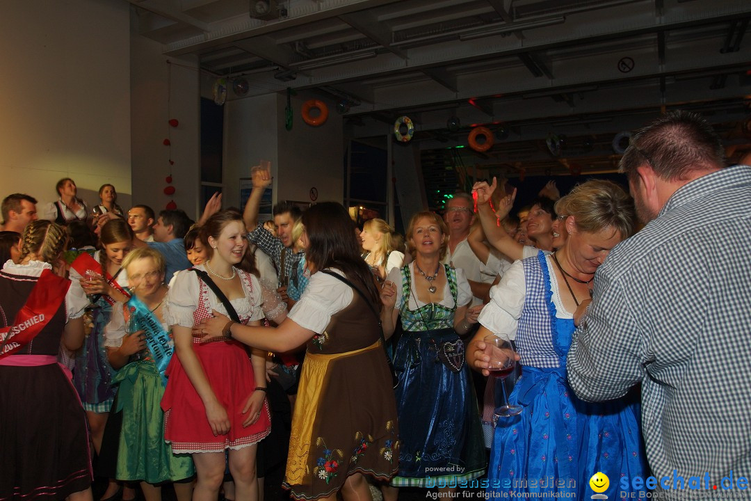 Partyschiff: Lederhosen und Dirndl: Friedrichshafen am Bodensee, 04.08.2012