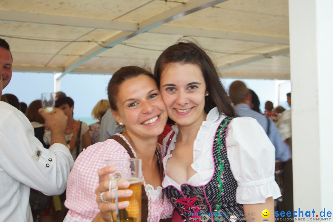 Partyschiff: Lederhosen und Dirndl: Friedrichshafen am Bodensee, 04.08.2012