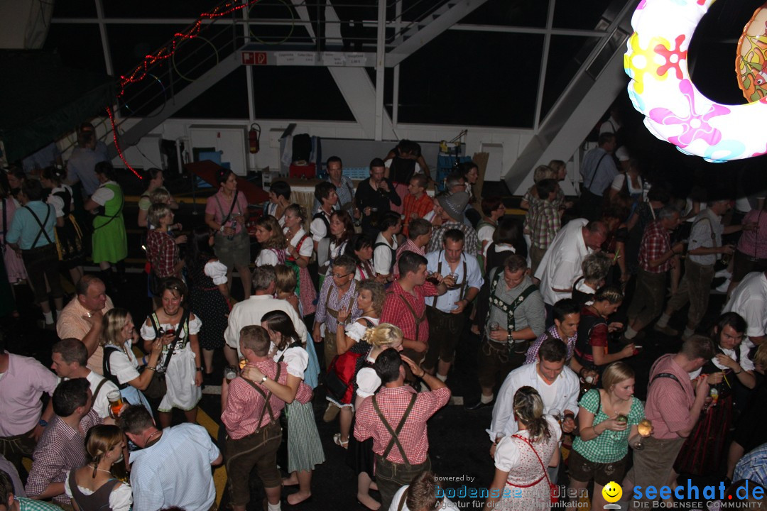 Partyschiff: Lederhosen und Dirndl: Friedrichshafen am Bodensee, 04.08.2012