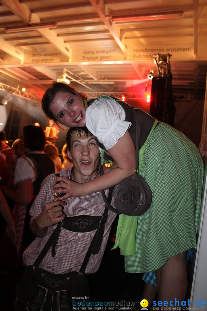 Partyschiff: Lederhosen und Dirndl: Friedrichshafen am Bodensee, 04.08.2012