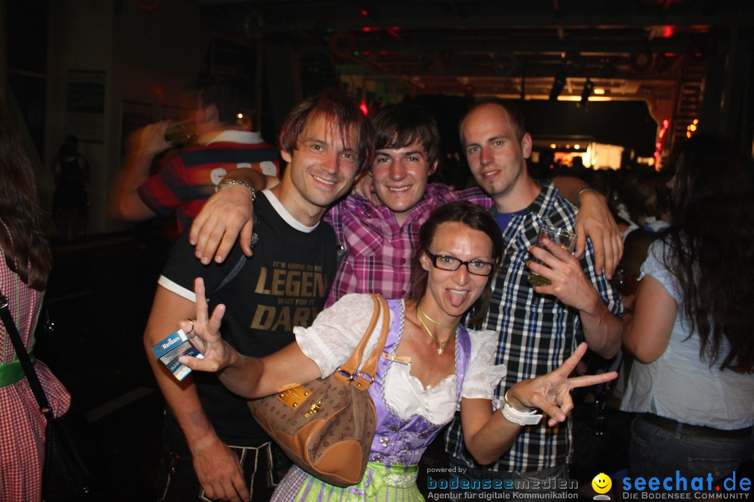 Partyschiff: Lederhosen und Dirndl: Friedrichshafen am Bodensee, 04.08.2012