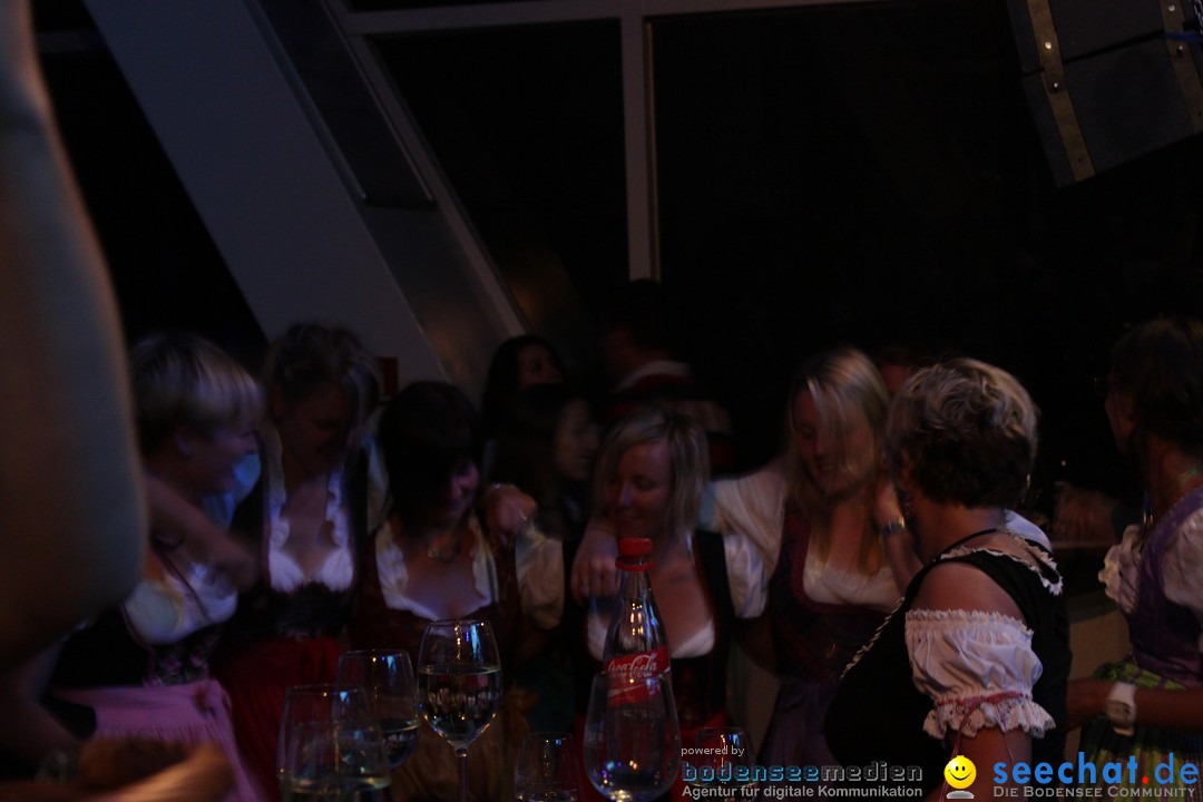 Partyschiff: Lederhosen und Dirndl: Friedrichshafen am Bodensee, 04.08.2012