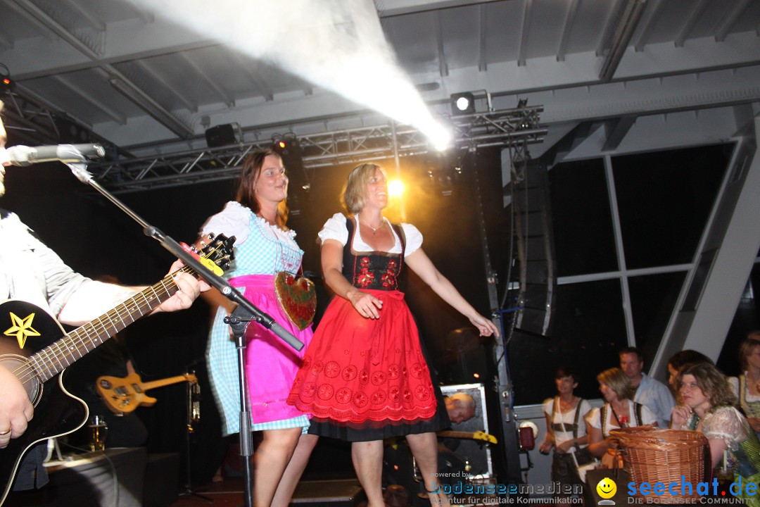 Partyschiff: Lederhosen und Dirndl: Friedrichshafen am Bodensee, 04.08.2012