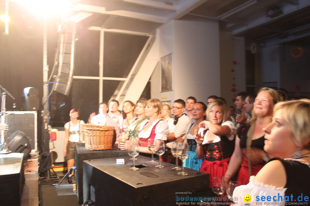 Partyschiff: Lederhosen und Dirndl: Friedrichshafen am Bodensee, 04.08.2012