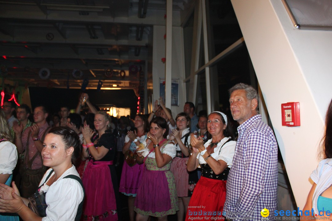 Partyschiff: Lederhosen und Dirndl: Friedrichshafen am Bodensee, 04.08.2012