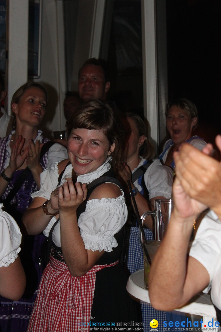 Partyschiff: Lederhosen und Dirndl: Friedrichshafen am Bodensee, 04.08.2012