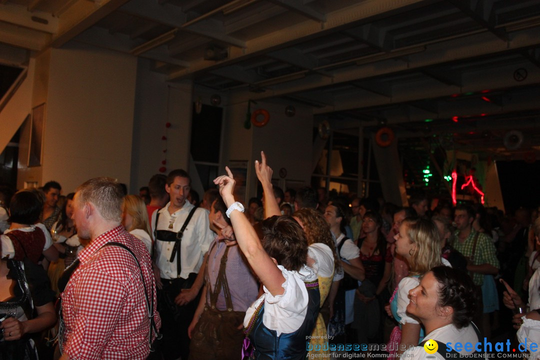 Partyschiff: Lederhosen und Dirndl: Friedrichshafen am Bodensee, 04.08.2012