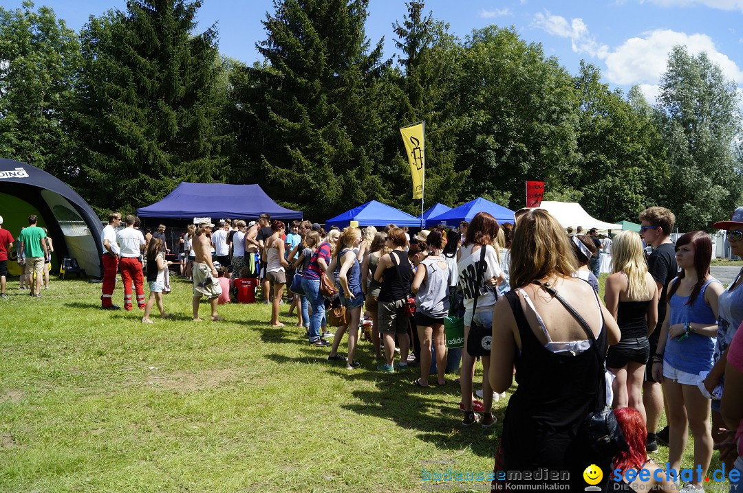 Mini-Rock-Festival 2012: Horb am Necker: 3.-4.08.2012