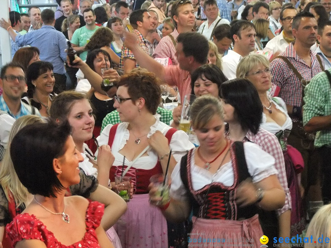 Partyschiff: Lederhosen und Dirndl: Friedrichshafen am Bodensee, 04.08.2012