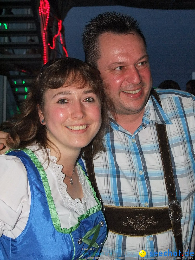 Partyschiff: Lederhosen und Dirndl: Friedrichshafen am Bodensee, 04.08.2012