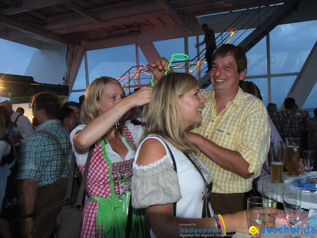 Partyschiff: Lederhosen und Dirndl: Friedrichshafen am Bodensee, 04.08.2012