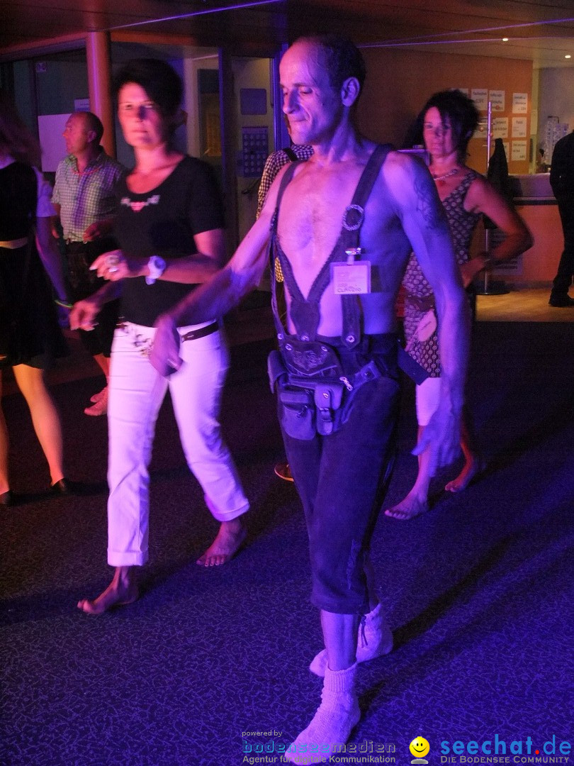 Partyschiff: Lederhosen und Dirndl: Friedrichshafen am Bodensee, 04.08.2012