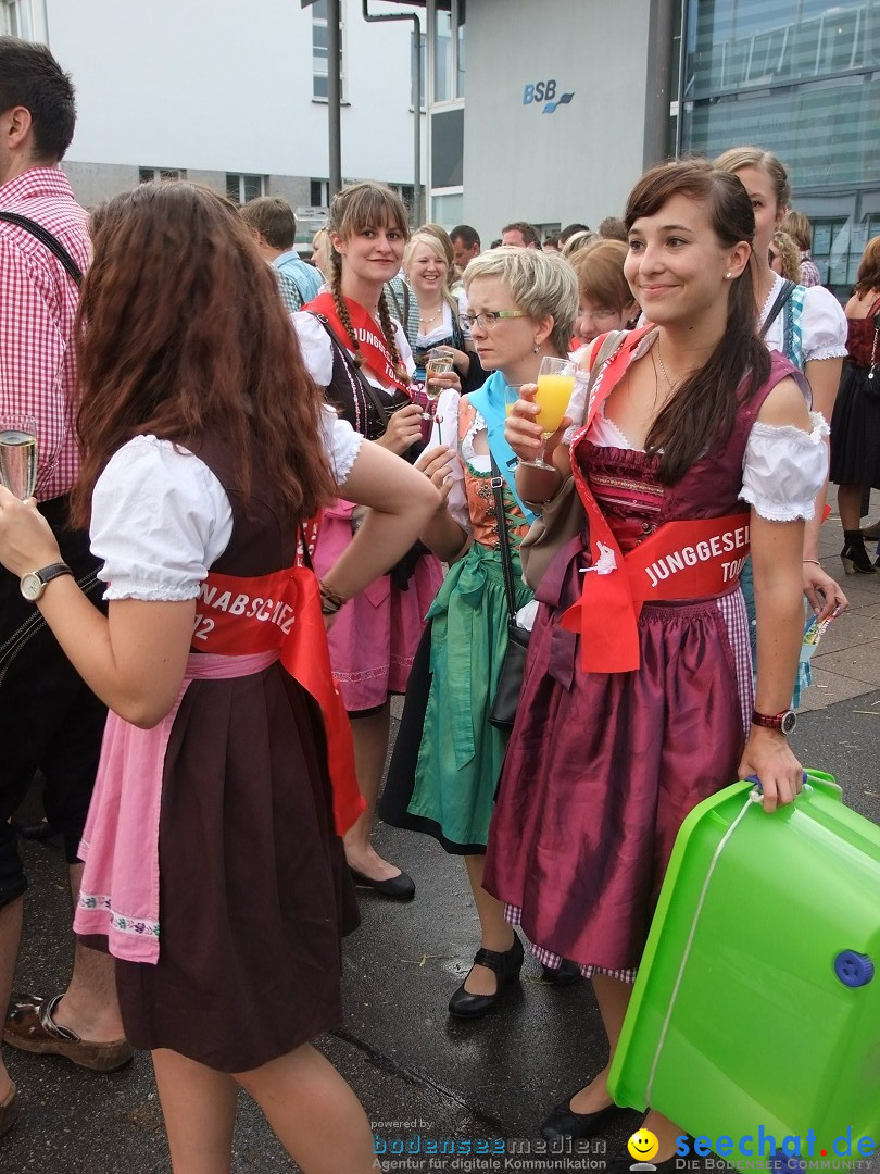 Partyschiff: Lederhosen und Dirndl: Friedrichshafen am Bodensee, 04.08.2012