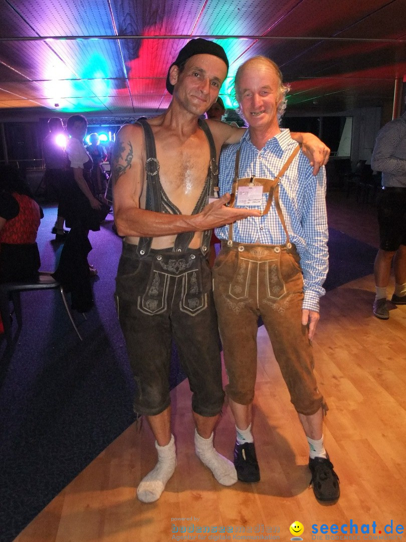 Partyschiff: Lederhosen und Dirndl: Friedrichshafen am Bodensee, 04.08.2012