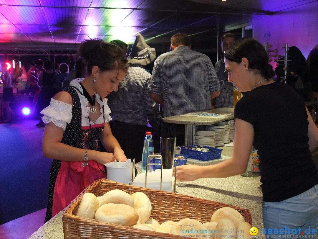 Partyschiff: Lederhosen und Dirndl: Friedrichshafen am Bodensee, 04.08.2012