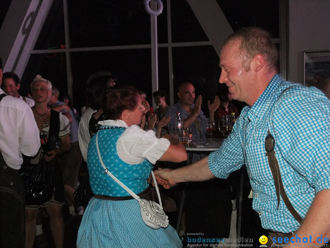 Partyschiff: Lederhosen und Dirndl: Friedrichshafen am Bodensee, 04.08.2012