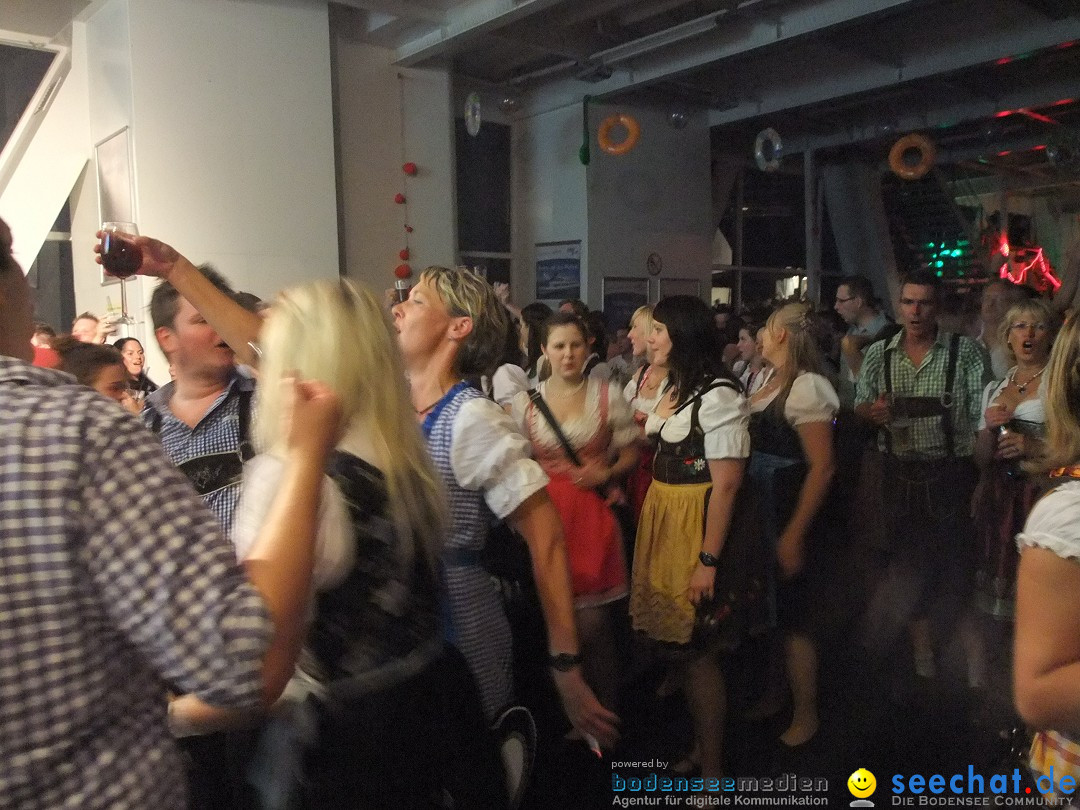 Partyschiff: Lederhosen und Dirndl: Friedrichshafen am Bodensee, 04.08.2012