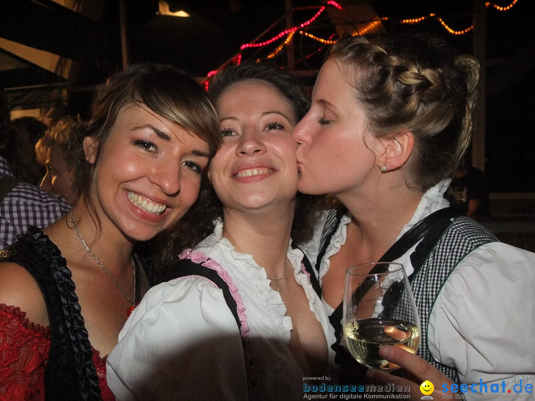 Partyschiff: Lederhosen und Dirndl: Friedrichshafen am Bodensee, 04.08.2012