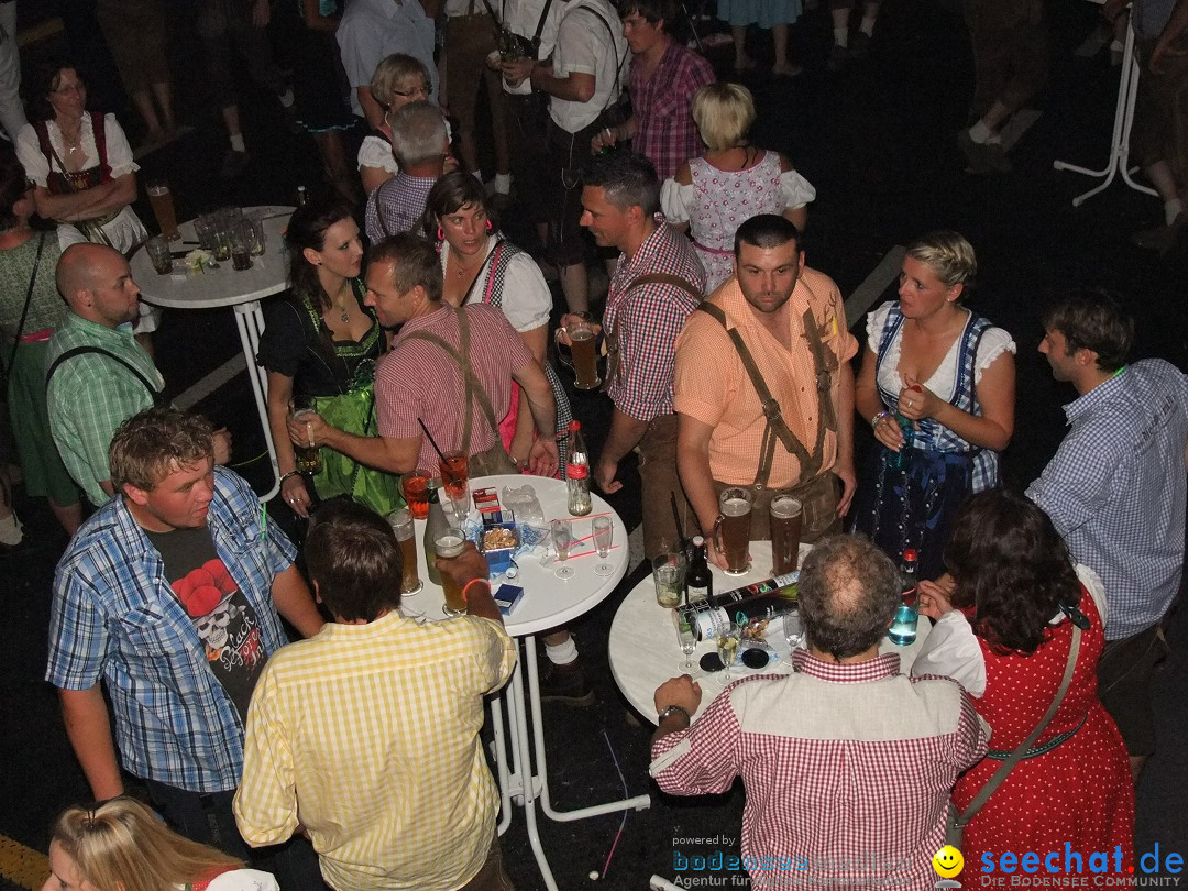 Partyschiff: Lederhosen und Dirndl: Friedrichshafen am Bodensee, 04.08.2012