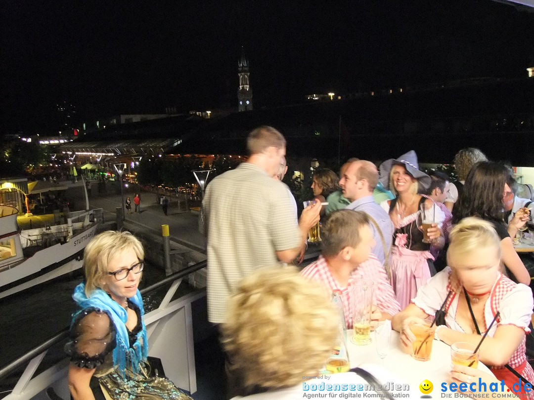 Partyschiff: Lederhosen und Dirndl: Friedrichshafen am Bodensee, 04.08.2012