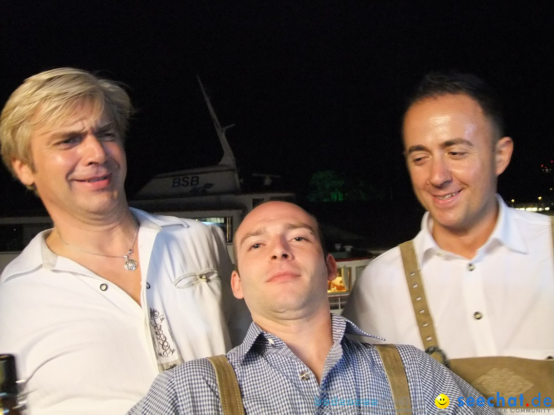 Partyschiff: Lederhosen und Dirndl: Friedrichshafen am Bodensee, 04.08.2012