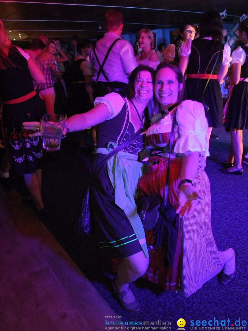 Partyschiff: Lederhosen und Dirndl: Friedrichshafen am Bodensee, 04.08.2012