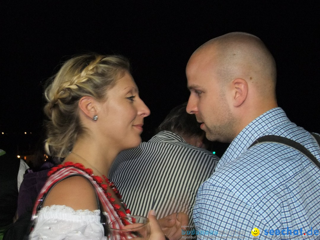 Partyschiff: Lederhosen und Dirndl: Friedrichshafen am Bodensee, 04.08.2012