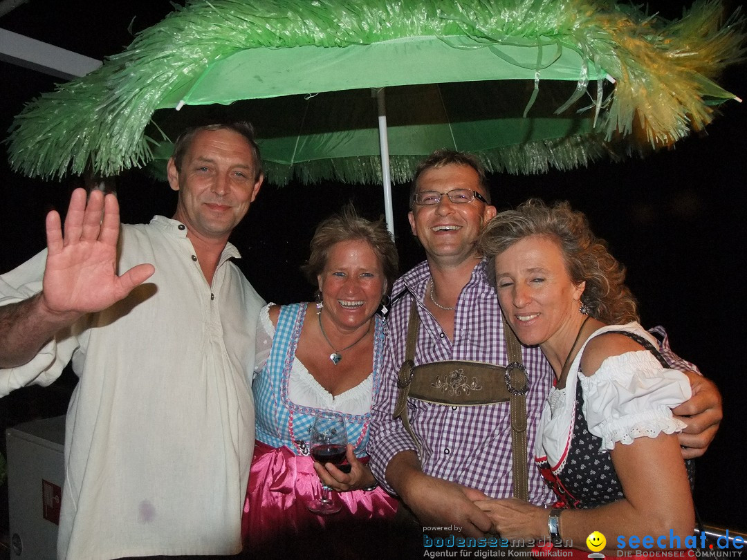 Partyschiff: Lederhosen und Dirndl: Friedrichshafen am Bodensee, 04.08.2012