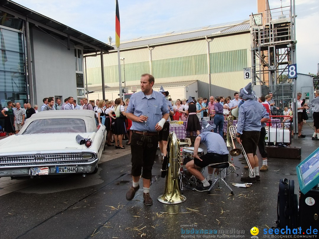 Partyschiff: Lederhosen und Dirndl: Friedrichshafen am Bodensee, 04.08.2012