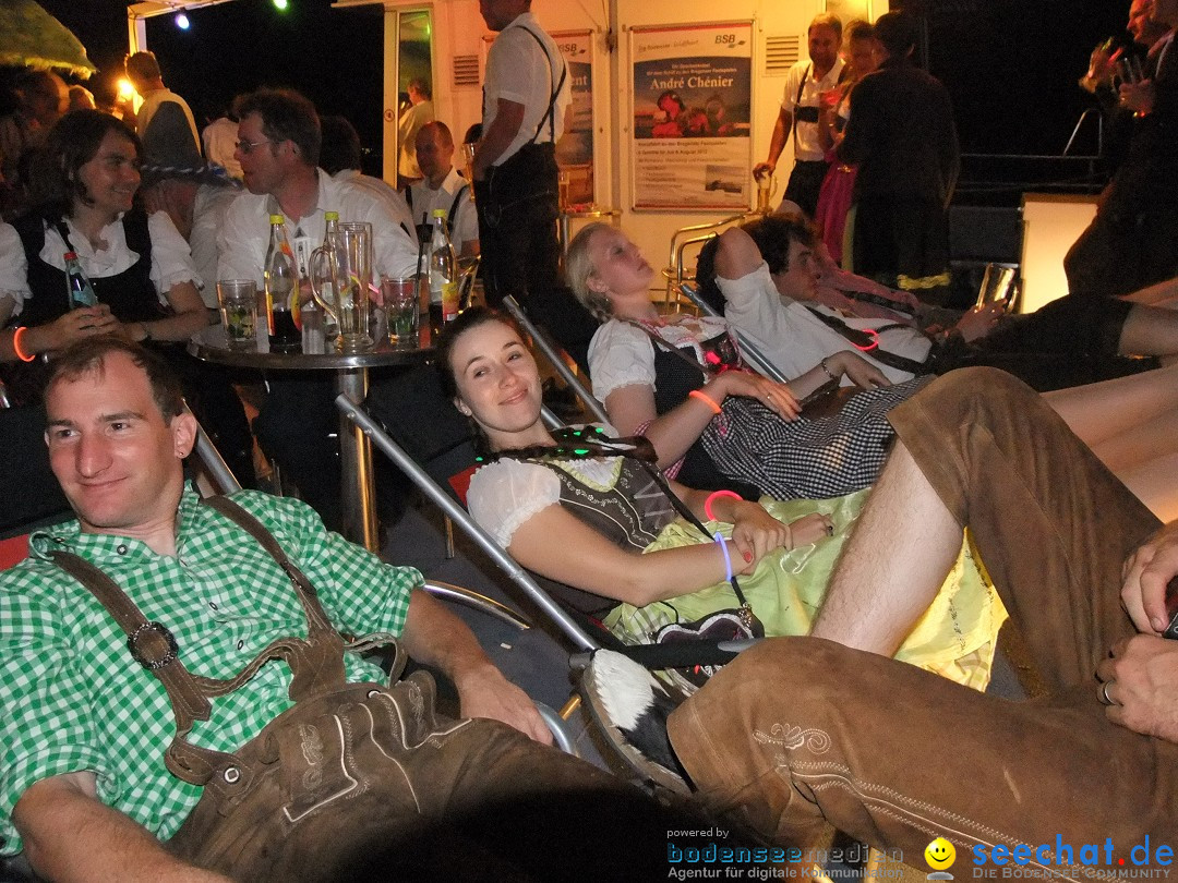 Partyschiff: Lederhosen und Dirndl: Friedrichshafen am Bodensee, 04.08.2012