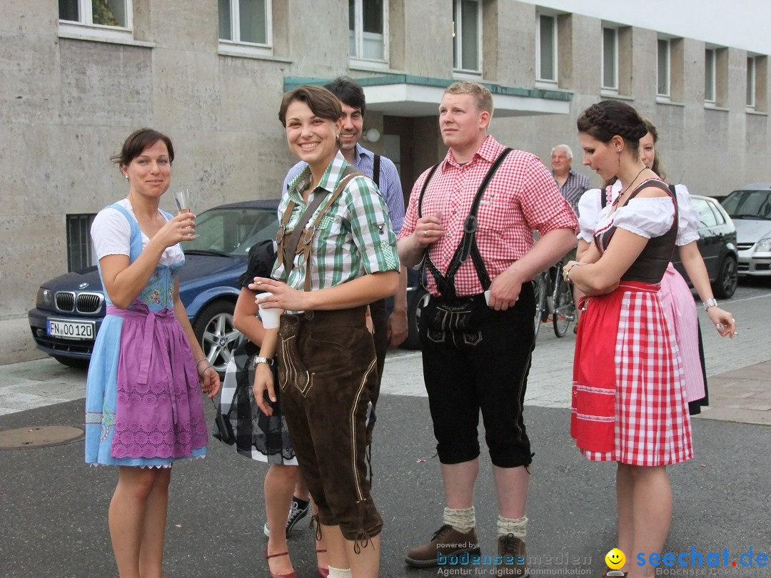 Partyschiff: Lederhosen und Dirndl: Friedrichshafen am Bodensee, 04.08.2012