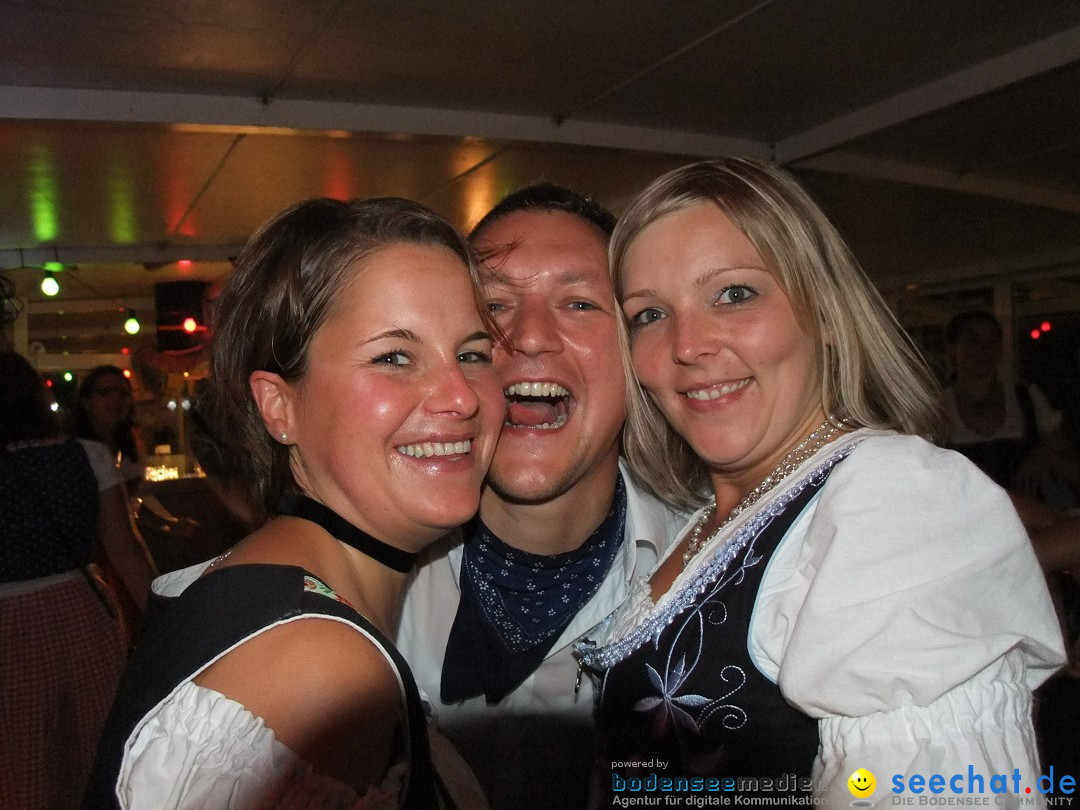 Partyschiff: Lederhosen und Dirndl: Friedrichshafen am Bodensee, 04.08.2012