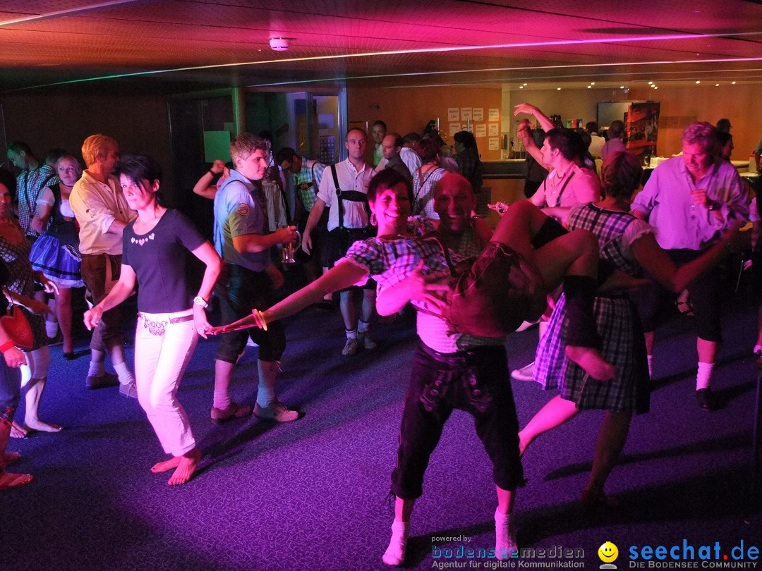 Partyschiff: Lederhosen und Dirndl: Friedrichshafen am Bodensee, 04.08.2012