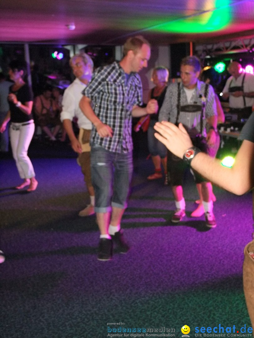 Partyschiff: Lederhosen und Dirndl: Friedrichshafen am Bodensee, 04.08.2012