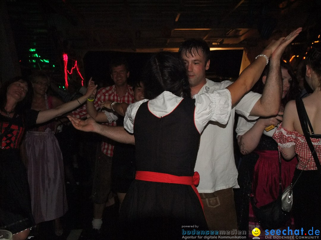 Partyschiff: Lederhosen und Dirndl: Friedrichshafen am Bodensee, 04.08.2012