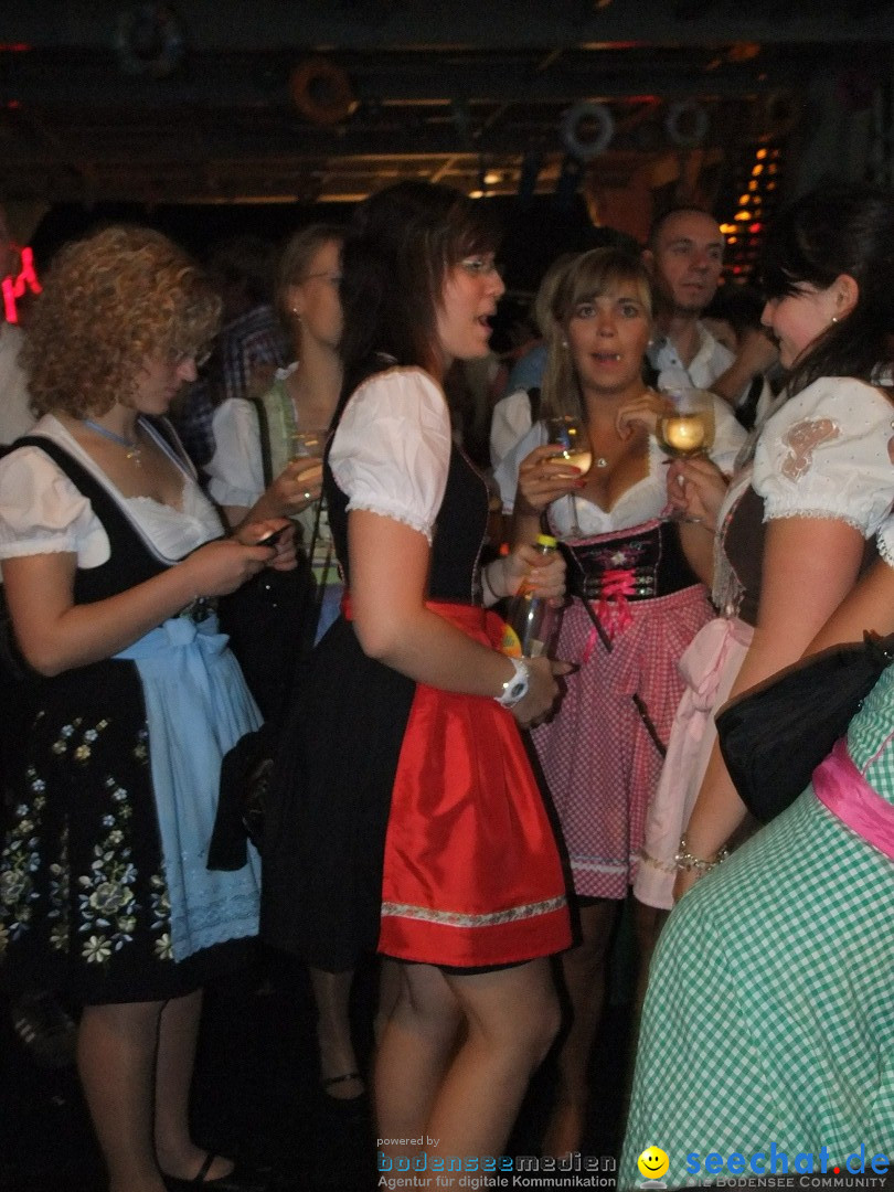 Partyschiff: Lederhosen und Dirndl: Friedrichshafen am Bodensee, 04.08.2012